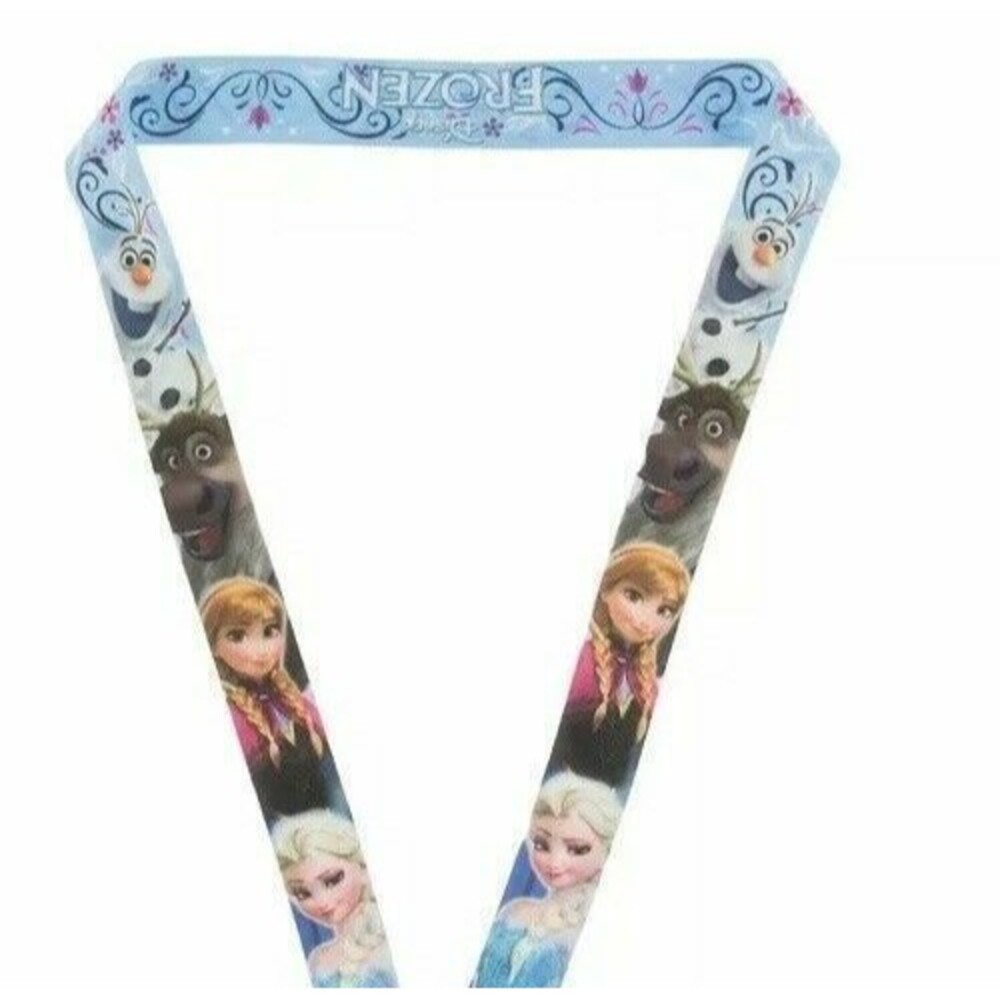 Disney Parks Frozen Olaf Elsa Anna Sven Lanyard Pin Trading - NEW